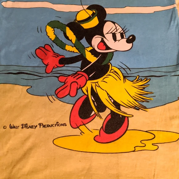 Vintage Mickey & Minnie Mouse long shirt - Picture 5 of 5